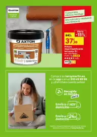 Catálogo Leroy Merlin Página 88: Axton pintura impermeabilizante terracota €37,99