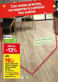 Catálogo Leroy Merlin Página 9: Artens suelo vinílico SPC Extrem Zaragoza efecto madera €19,99