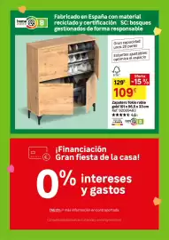 Catálogo Leroy Merlin Página 93: Zapatero Tokio roble gold €109,00