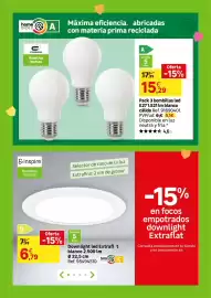 Catálogo Leroy Merlin Página 96: Standers bombillas led €15,29, Inspire Downlight led Extrafl t blanco €6,79