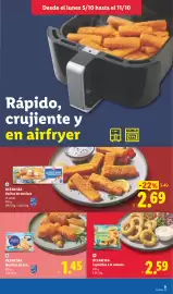 Catálogo Lidl semana 41 Página 11: Ocean Sea caprichos a la romana €2,59, Ocean Sea muslitos de mar €1,45