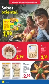 Catálogo Lidl semana 41 Página 14: Chef Select fideos pad thai con verduras €2,79, Chef Select Taboulé €2,39