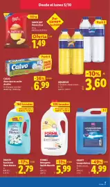 Catálogo Lidl semana 41 Página 17: Formil Detergente líquido Marsella €5,99, Aquarius €3,60