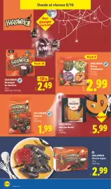 Catálogo Lidl semana 41 Página 30: Tarta San Martín €5,99, Halloween Brownies €1,99