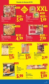 Catálogo Lidl semana 41 Página 43: Trattoria Alfredo pizza al horno 4 quesos €4,99, Chef Select Lasagna boloñesa €7,99