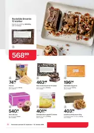 Storcash kundeavis Side 22: Condito Ostekake Sitron €401,04, Doony's Donut Mix box €540,11