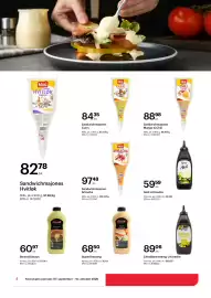 Storcash kundeavis Side 4: Mills Sandwichmajones Sriracha €97,48, Gorines Aioli Litt bedre €59,59