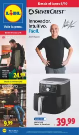 Catálogo Lidl | Bazar Página 1: Silvercrest freidora de aire caliente €39,99, Parkside chaqueta de trabajo forrada €24,99