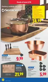 Catálogo Lidl | Bazar Página 10: Silvercrest set de tabla de quesos €9,99, Silvercrest cuencos €5,99