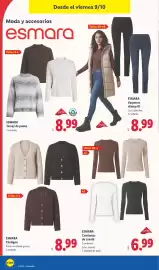 Catálogo Lidl | Bazar Página 16: Esmara Cárdigan €8,99, Esmara camisetas de canalé €6,99
