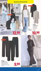 Catálogo Lidl | Bazar Página 19: Esmara pantalón palazzo €9,99, Esmara Blazer €12,99