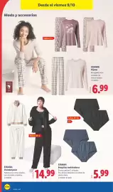 Catálogo Lidl | Bazar Página 20: Esmara chándal polar €14,99, Esmara braguitas moldeadoras €5,99