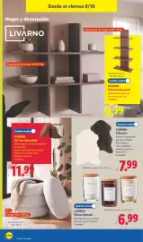 Catálogo Lidl | Bazar Página 22: Livarno vela perfumada €6,99, Livarno Alfombra €7,99
