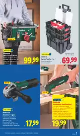 Catálogo Lidl | Bazar Página 5: Parkside amoladora angular €17,99, Qbrick system two set 3 en 1 €69,99