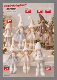 Krümet Sonderposten Prospekt Seite 3: Kantenhocker €5,99, Deko-Engel oder Plüsch-Rentier €5,99