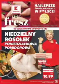 Kaufland gazetka tydzień 40 Strona 24: Kaufland Połówka kury rosołowej €10,99