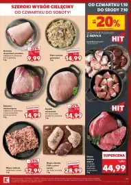 Kaufland gazetka tydzień 40 Strona 25: Mięso mielone wieprzowe z szynki €12,99