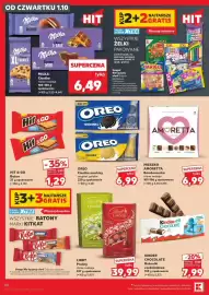 Kaufland gazetka tydzień 40 Strona 48: Lindt Lindor Praliny €39,99, Hit & GO Baton €1,29