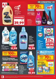 Kaufland gazetka tydzień 40 Strona 59: Felce Azzurra Płyn do płukania €10,99, Wszystkie artykuły marki Mill