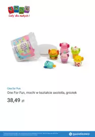 Smyk gazetka Strona 10: One For Fun, mochi w kształcie axolotla, gniotek €38,49