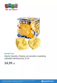Smyk gazetka Strona 4: Mushy Squishy, Cheese, ser gniotek z wazeliną, zabawka sensoryczna, 5 cm €34,99
