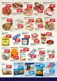 Bala leták Strana 3: Nowaco játrové knedlíčky €39,90, President smetanu €29,90