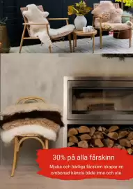 Plantagen annonsblad Sida 2: 30% på alla fårskinn Mjuka och härliga fårskinn skapar en ombonad känsla både inne och ute.