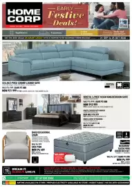 Home Corp catalogue Page 1: BAKU OCCASIONAL CHAIR €4.499,00, CELLINI 2-PIECE CORNER LOUNGE SUITE €21.999,00