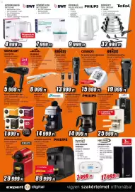 Expert akciós újság Oldal 5: Philips vízforraló €9.999,00, Philips automata kávéfőző €89.999,00