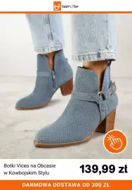Born2be gazetka Strona 9: Botki Vices na obcasie w kowbojskim stylu €139,99