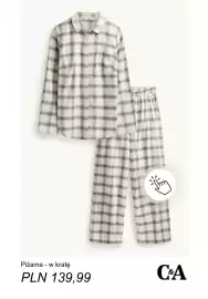 C&A gazetka tydzień 40 Strona 6: Piżama w kratę C & A €139,99