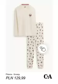 C&A gazetka tydzień 40 Strona 8: Piżama Snoopy C & A €129,99
