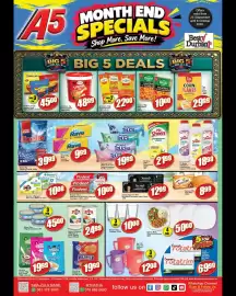 A5 Cash & Carry catalogue Page 1: La Italiana Pasta Assorted €2.200,00, Sailors Middlecut €24,99