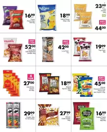 Save catalogue Page 26: Hoppity Poppity Popcorn €16,99, Field & Flavour Potato Chips €18,99