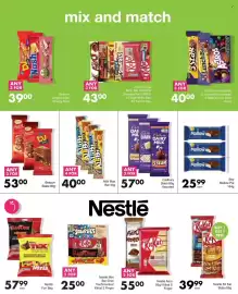 Save catalogue Page 29: Cadbury Slabs 80g Assorted €57,00, Heaven Fruit & Nut TV Bar €53,00