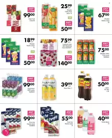Save catalogue Page 32: Liquifruit Juice Still/ Sparkling Cans €140,00, Mogu Mogu 1l €39,99