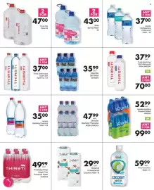 Save catalogue Page 35: Save Spring Water €43,00, Thirsti Still Water €47,00