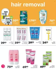 Save catalogue Page 38: Schick Intuition Touch Up Razor Tool €59,99, Shave X Shave Cream €29,99