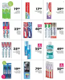 Save catalogue Page 40: Colgate Toothpaste Triple Action €17,99, Oral B All Round Clean Toothbrush Black 3's €79,99
