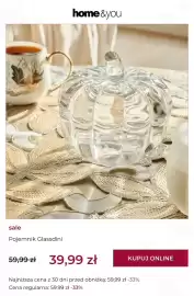 Home&You gazetka tydzień 40 Strona 3: Pojemnik Glassdini home & you €39,99