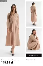Top Secret gazetka tydzień 40 Strona 11: Beżowa sukienka koszulowa €149,99