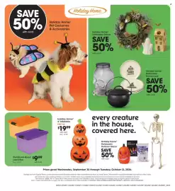 Kroger weekly ad Page 4: Holiday Home 4' Inflatable €19,99