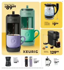 Kroger weekly ad Page 7: Chefman 1.8 Liter Glass Electric Kettle or Milk Frother €9,99