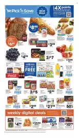 Pick'n Save weekly ad week 40 Page 1: Farmland Bacon €3,99, Sargento Cheese €2,50