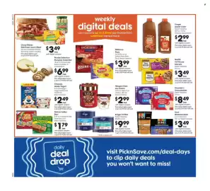 Pick'n Save weekly ad week 40 Page 3: Yankee Jar Candle €9,99, Head & Shoulders Shampoo or Conditioner €6,49