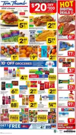 Tom Thumb weekly ad week 40 Page 1