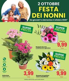 Volantino Interspar Pagina 4: Bouquet mix gerbere rosa e crisantemini €9,99, Bouquet mix rose crisantemini e garofani €9,99