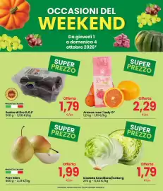Volantino Interspar Pagina 2: Arance rosa Lady O €2,29, Insalata brasiliana/iceberg €1,79