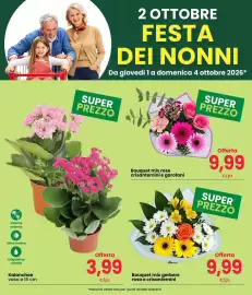 Volantino Interspar Pagina 4: Bouquet mix gerbere rosa e crisantemini €9,99, Bouquet mix rose crisantemini e garofani €9,99