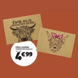 Catalogue GiFi page 6: Paillasson €4,99